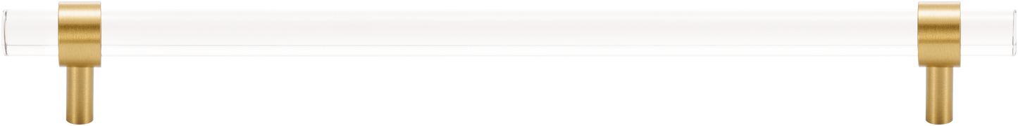 CATSKILL CLEAR SMOKE ACRYLIC CABINET PULL