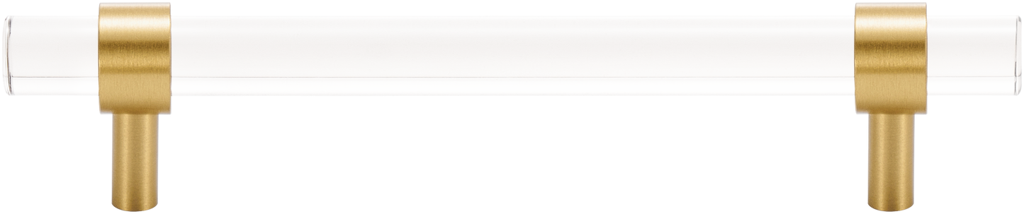 CATSKILL CLEAR SMOKE ACRYLIC CABINET PULL