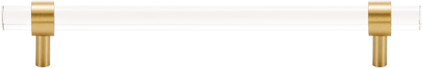 CATSKILL CLEAR SMOKE ACRYLIC CABINET PULL