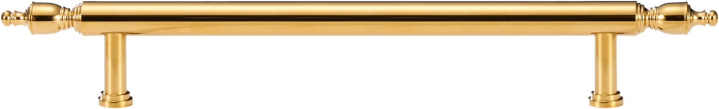 WINDSOR POLISHED BRASS CABINET PULL