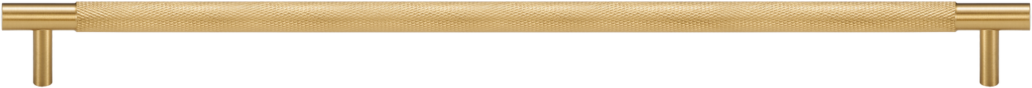 MERCER KNURLED BRUSHED BRASS PULL