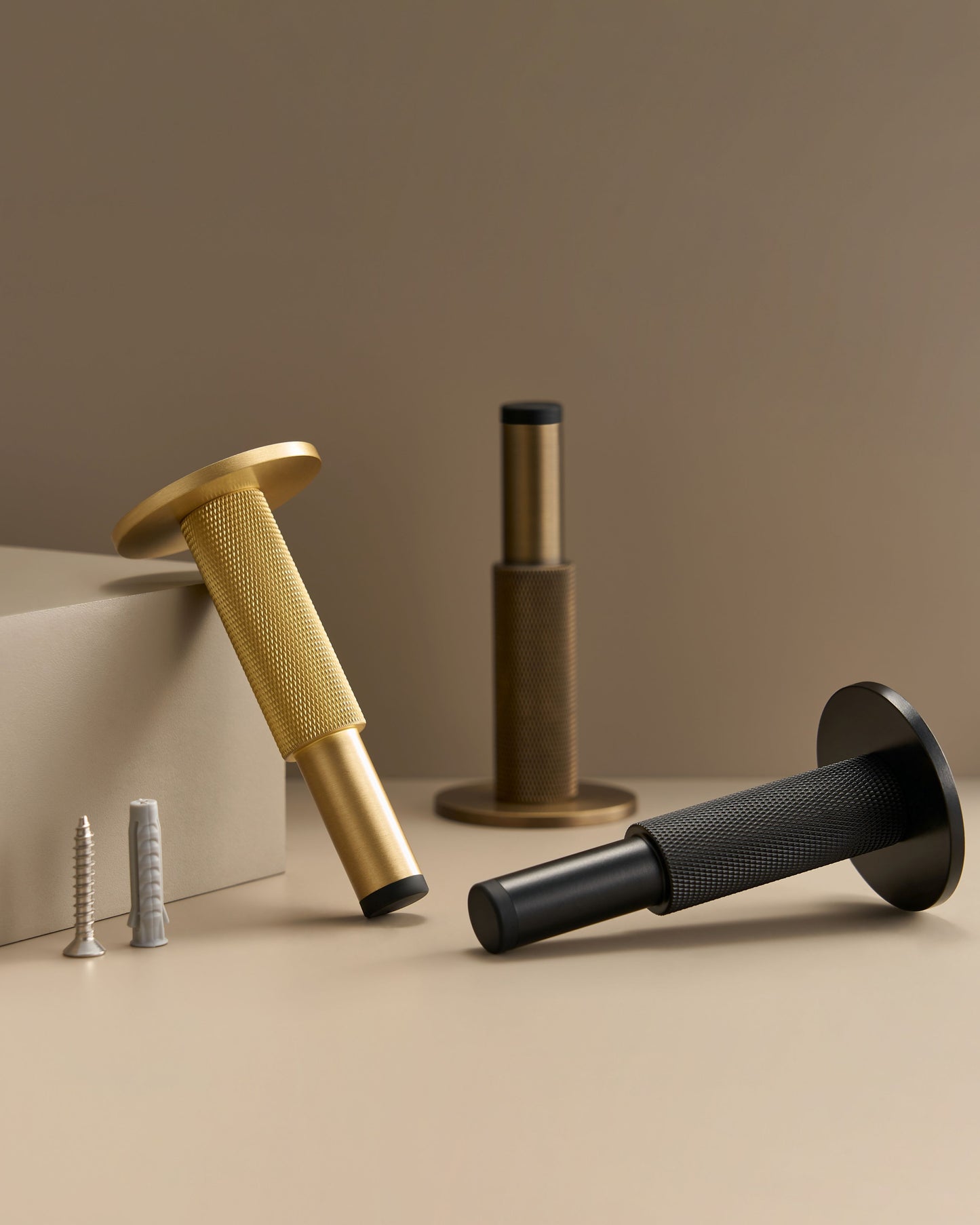 SOHO KNURLED DOOR STOP COLLECTION