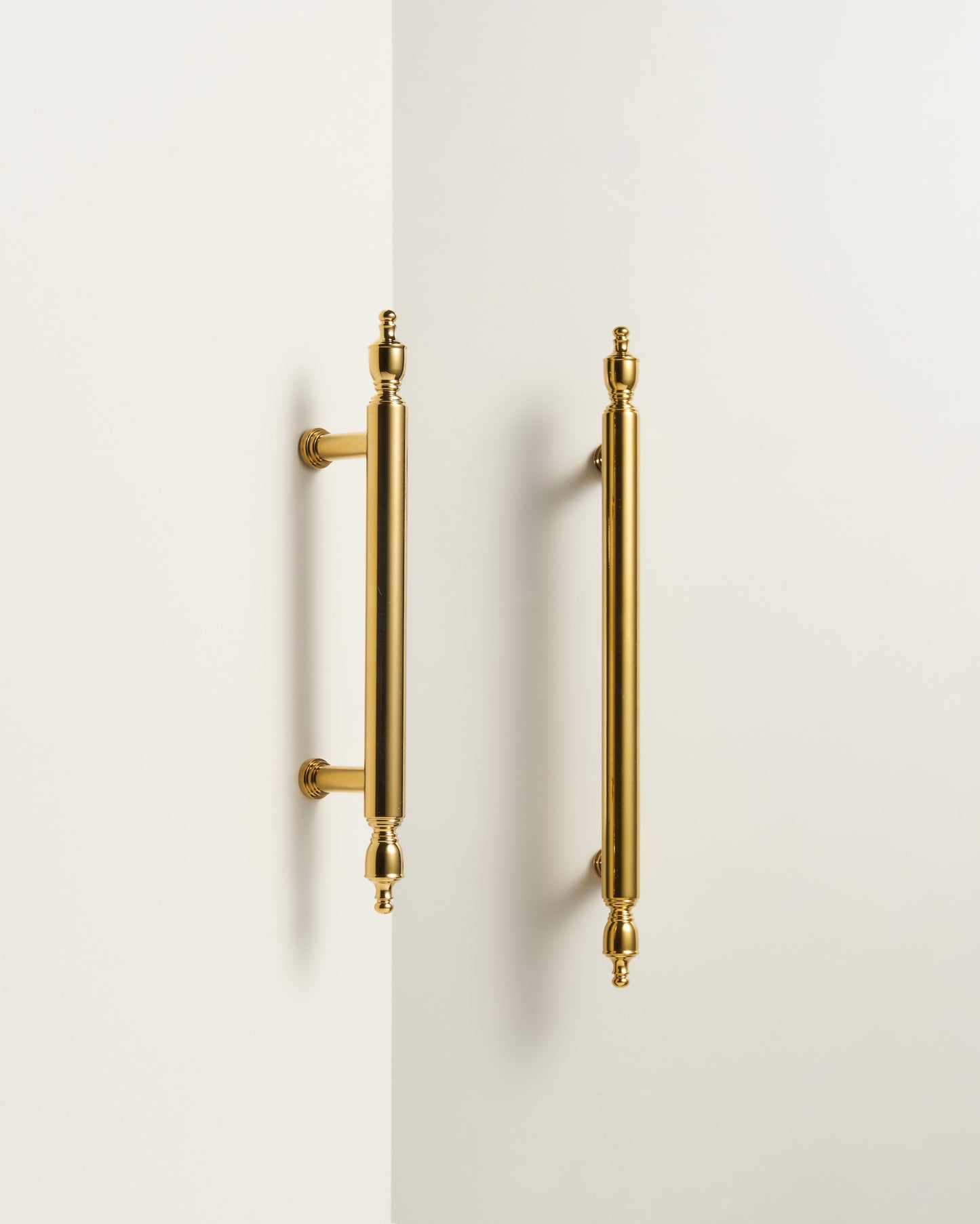 WINDSOR POLISHED BRASS CABINET PULL