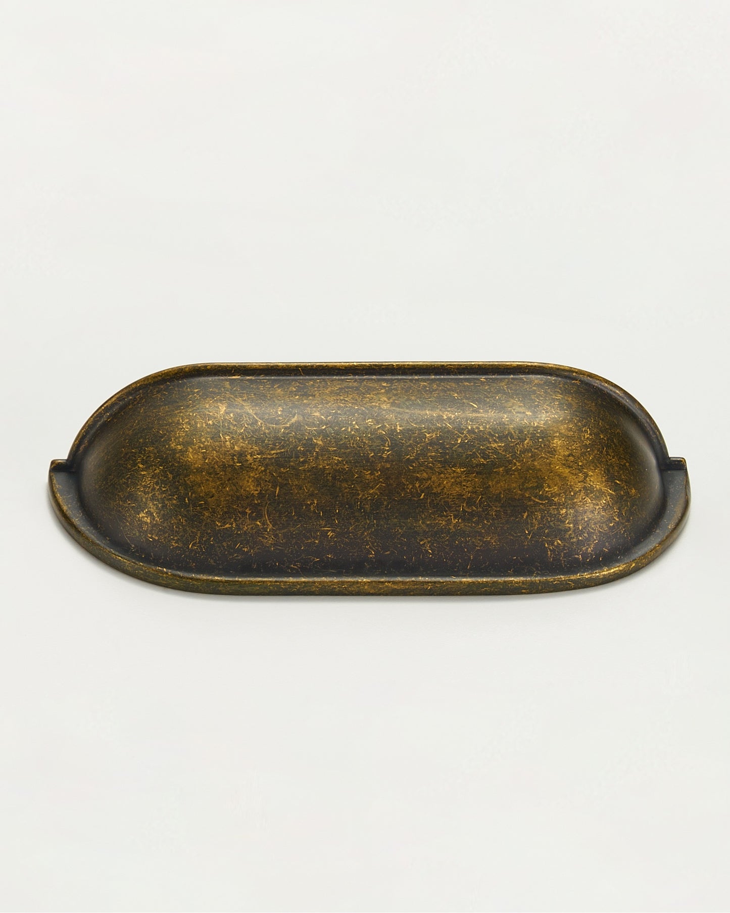 DUNHAM PATINA CUP PULL IN AGED BRASS