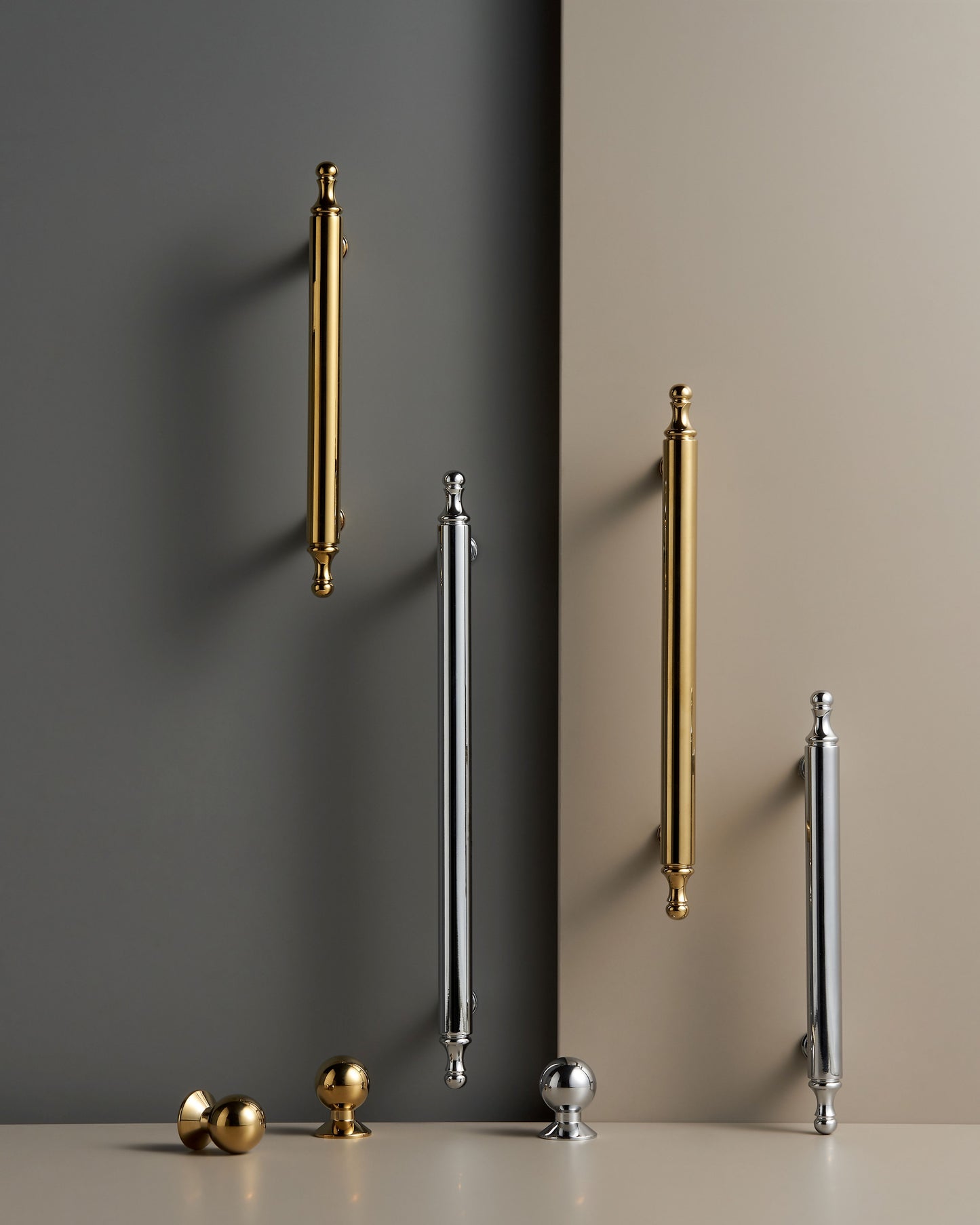 KENSINGTON ROUNDED FINIAL CABINET PULL