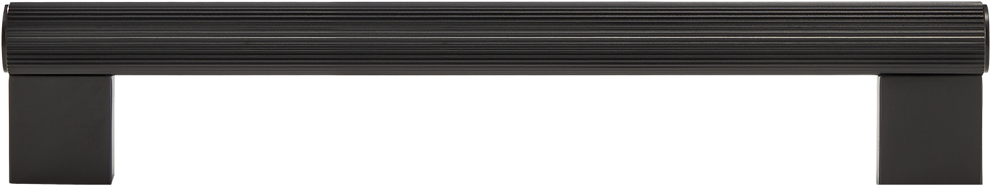 STRATTON FLUTED BRASS CABINET PULL