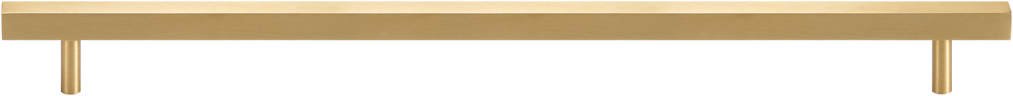 SUTTON BRUSHED BRASS SQUARE PULL COLLECTION