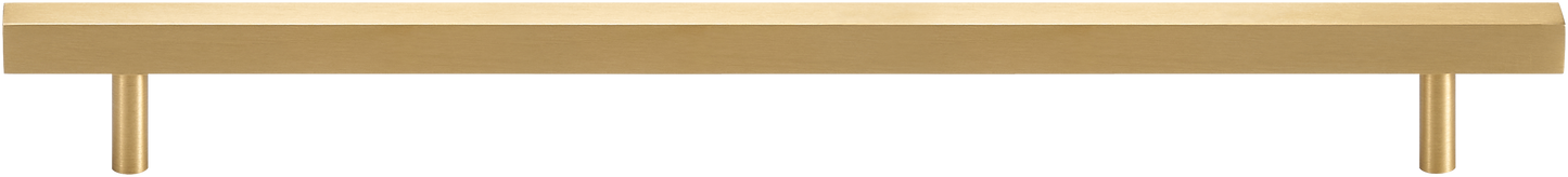 SUTTON BRUSHED BRASS SQUARE PULL COLLECTION