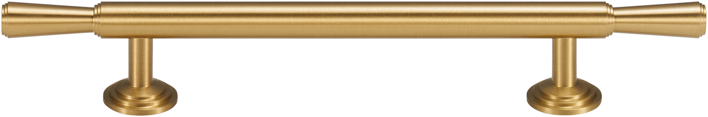 ASTORIA TAPERED CABINET PULL WITH ROSETTE ENDS