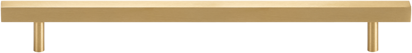 SUTTON BRUSHED BRASS SQUARE PULL COLLECTION