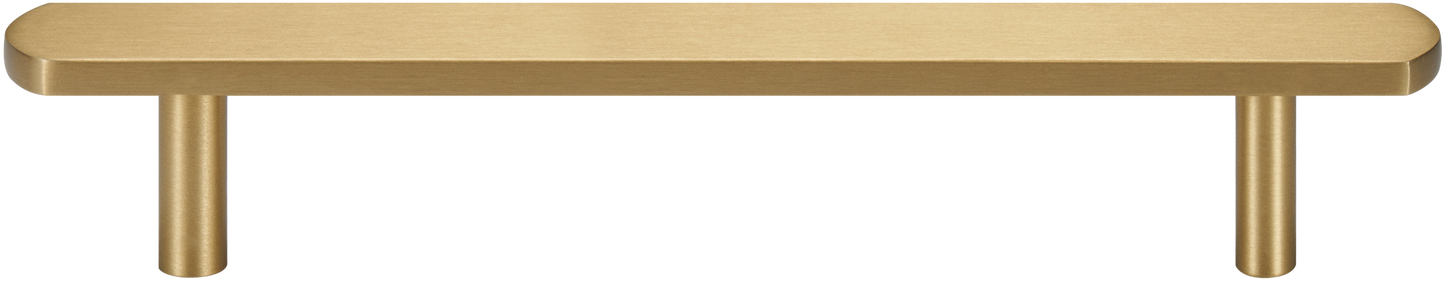 ASHBURY OVERSIZED FLAT PULL IN BRUSHED BRASS