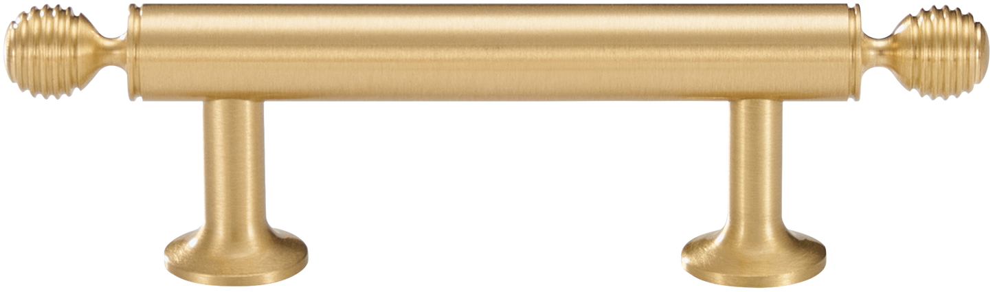 HARRINGTON BAR PULL WITH FLUTED GLOBE ENDS