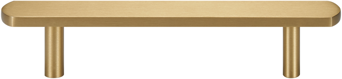 ASHBURY OVERSIZED FLAT PULL IN BRUSHED BRASS