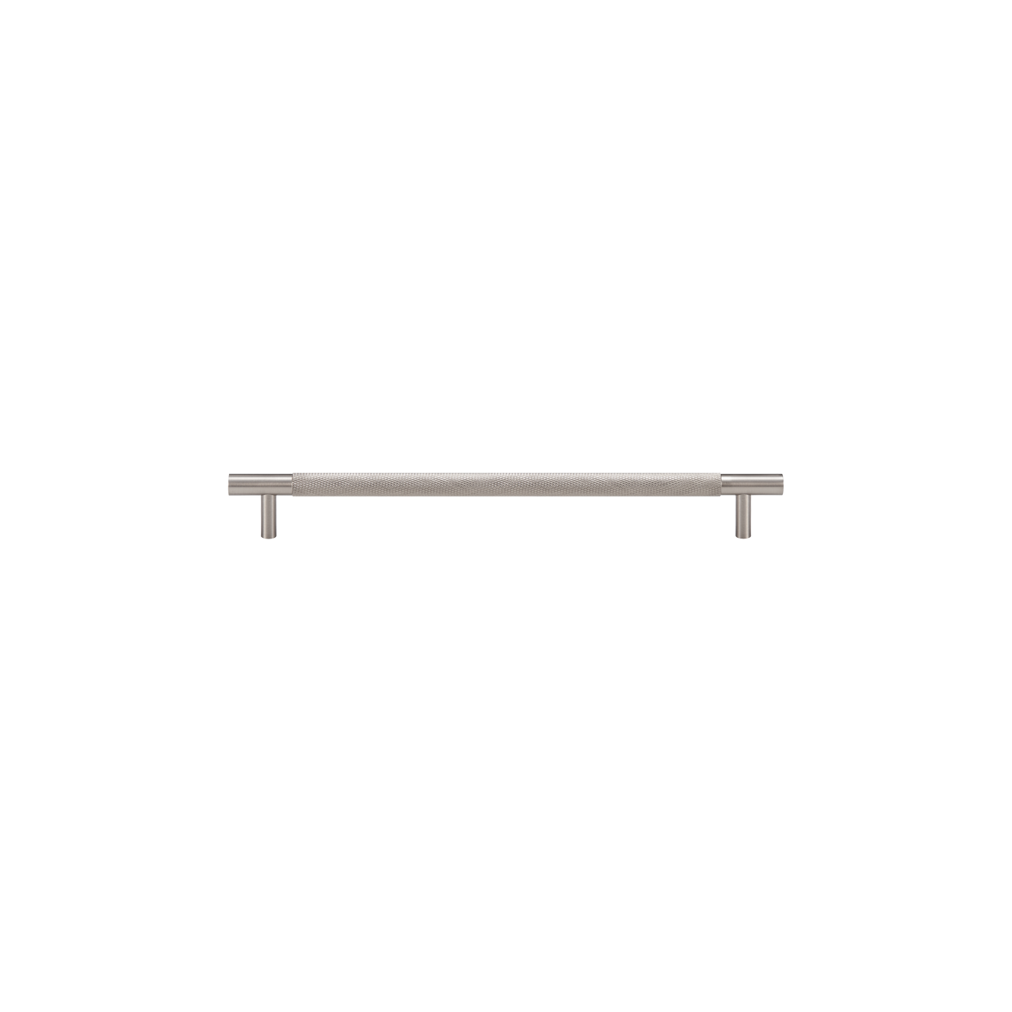 MERCER KNURLED BRUSHED NICKEL CABINET PULL