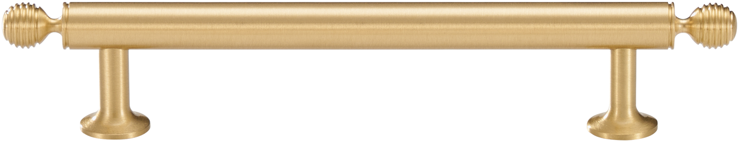 HARRINGTON BAR PULL WITH FLUTED GLOBE ENDS