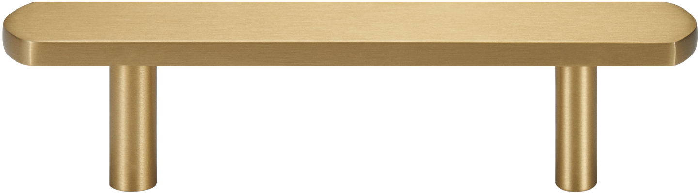 ASHBURY OVERSIZED FLAT PULL IN BRUSHED BRASS