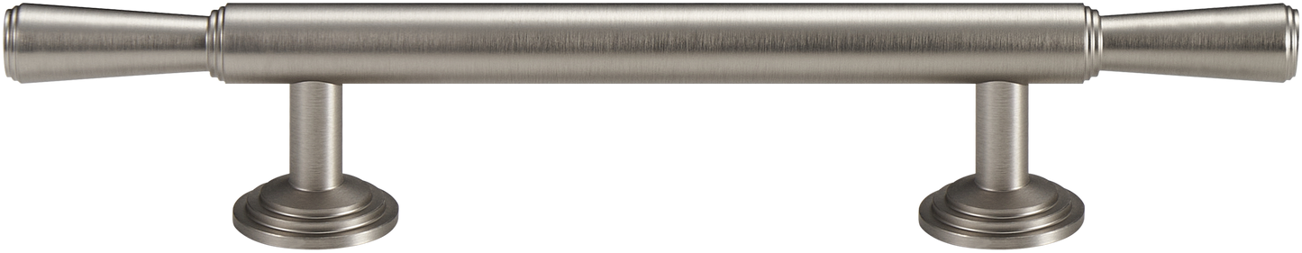 ASTORIA TAPERED CABINET PULL WITH ROSETTE ENDS