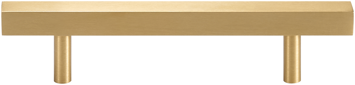 SUTTON BRUSHED BRASS SQUARE PULL COLLECTION