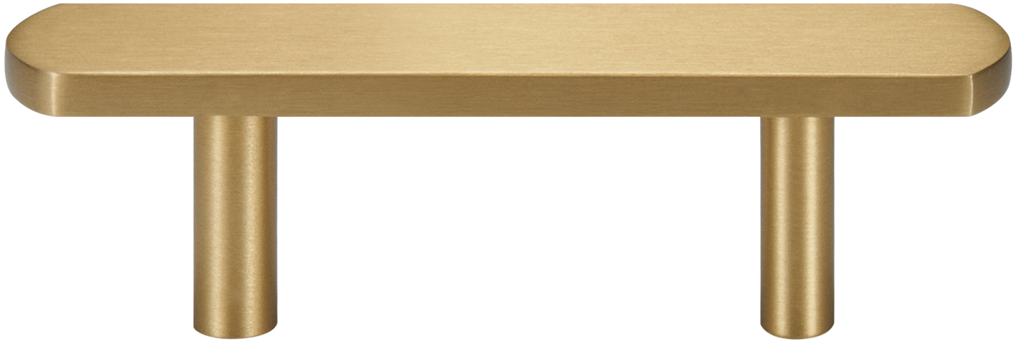 ASHBURY OVERSIZED FLAT PULL IN BRUSHED BRASS