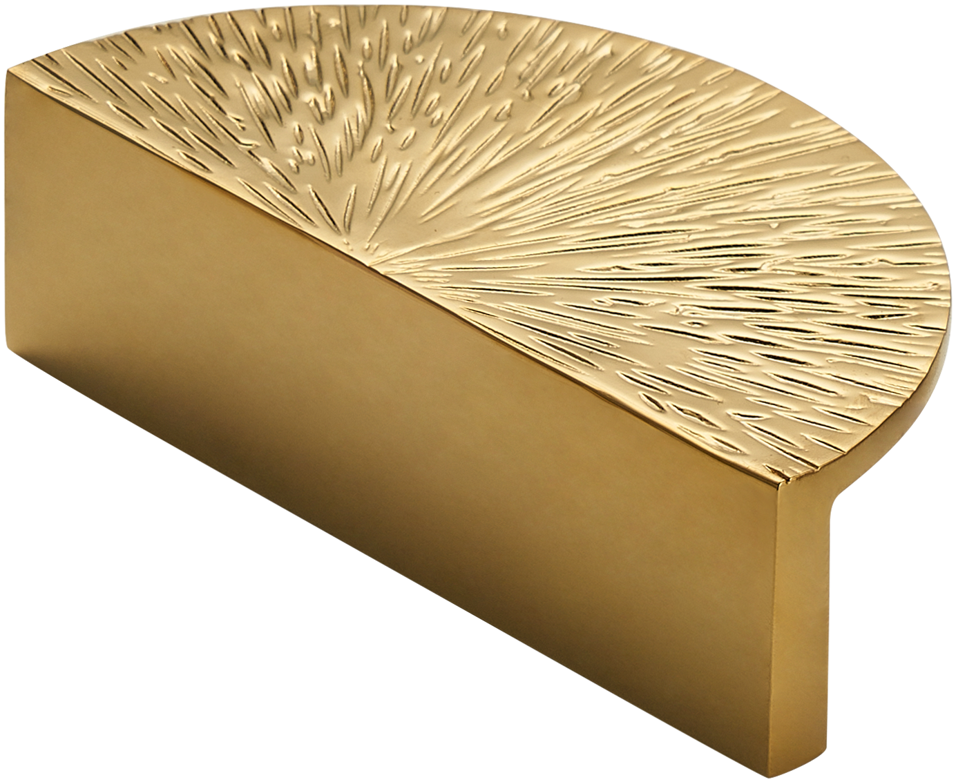 MARBELLA TEXTURED HALF-CIRCLE KNOB