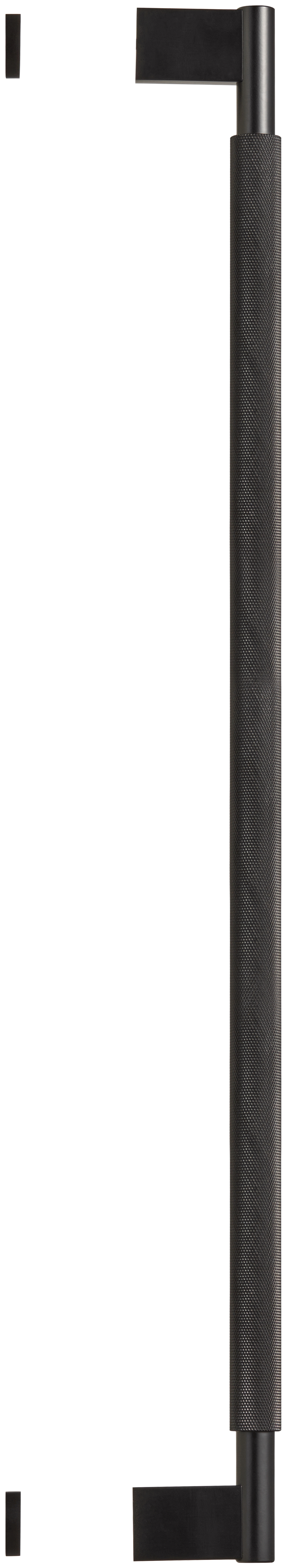 CHELSEA KNURLED APPLIANCE & DOOR PULL IN MATTE BLACK