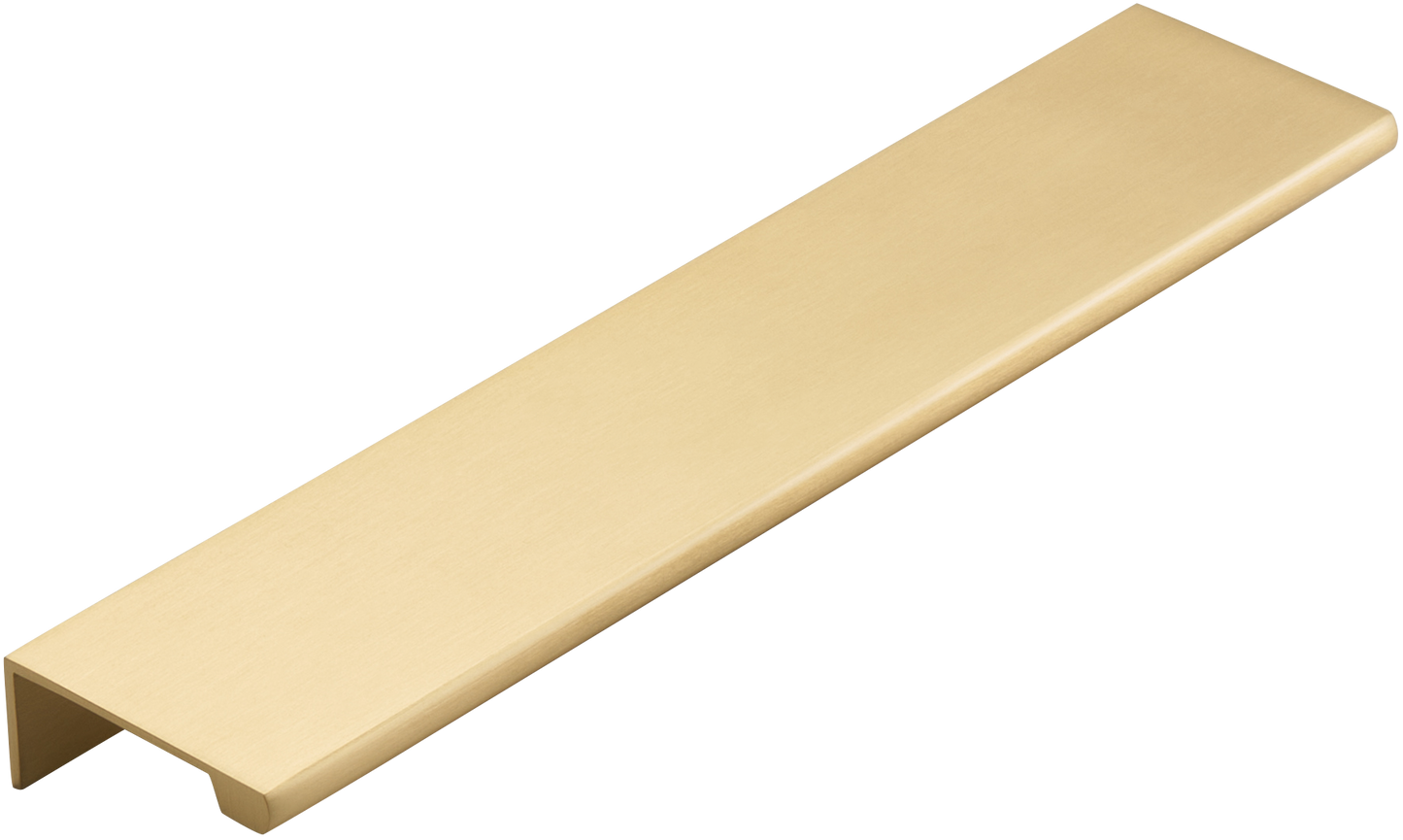 BOWERY EDGE PULL IN BRUSHED BRASS