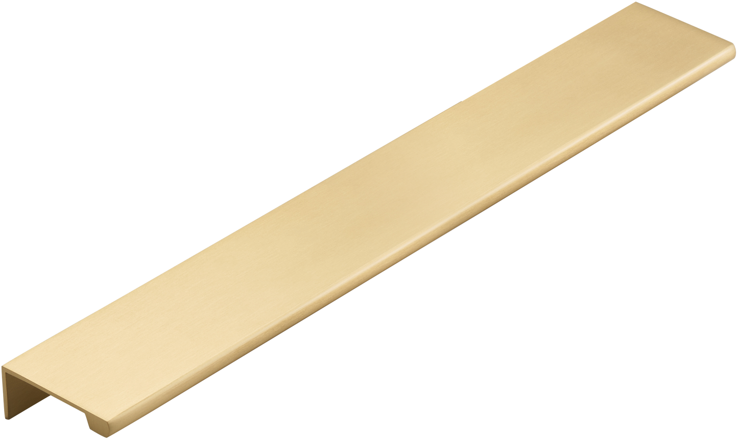 BOWERY EDGE PULL IN BRUSHED BRASS