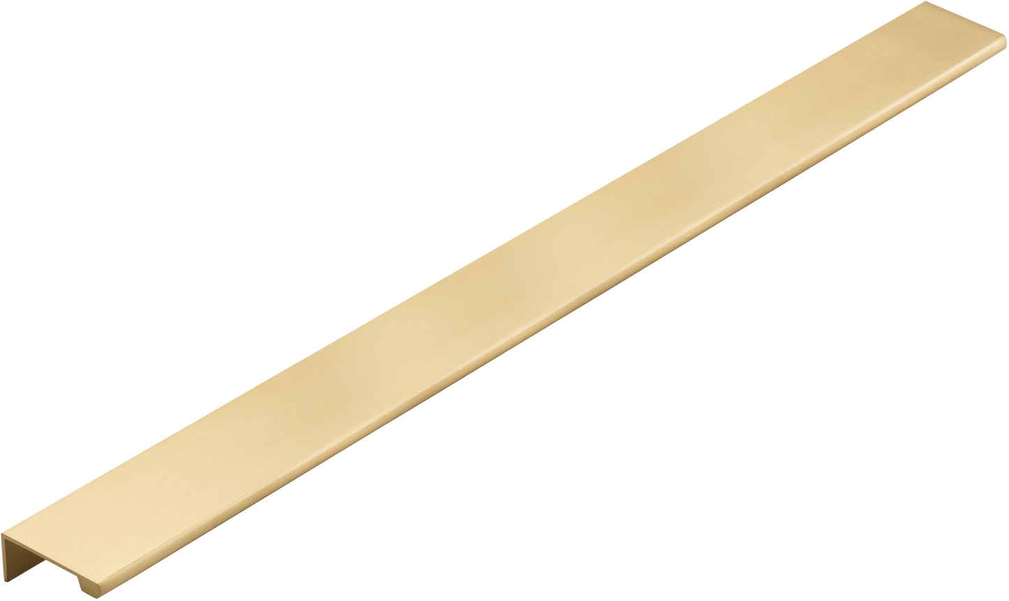 BOWERY EDGE PULL IN BRUSHED BRASS