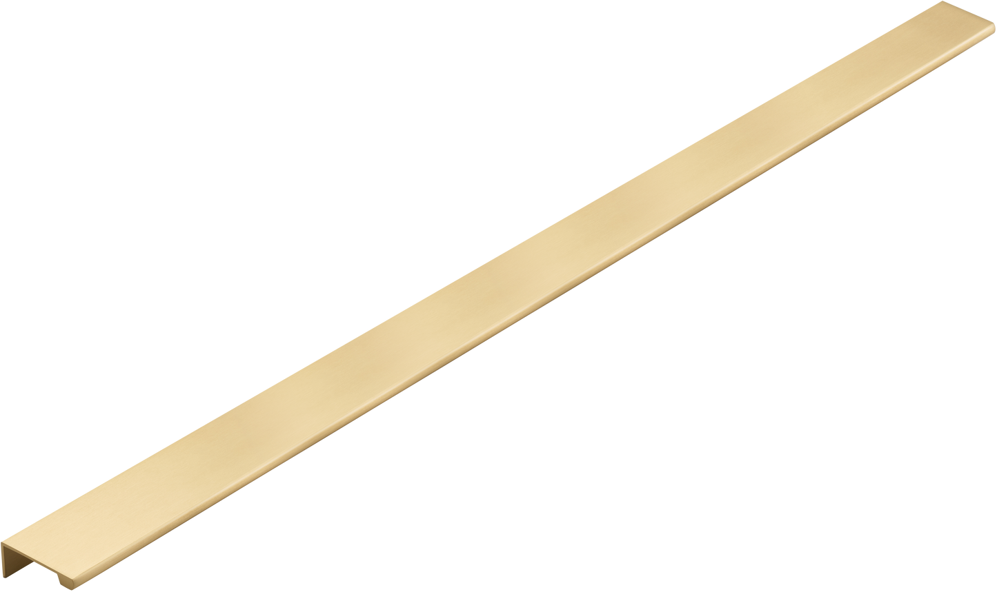 BOWERY EDGE PULL IN BRUSHED BRASS