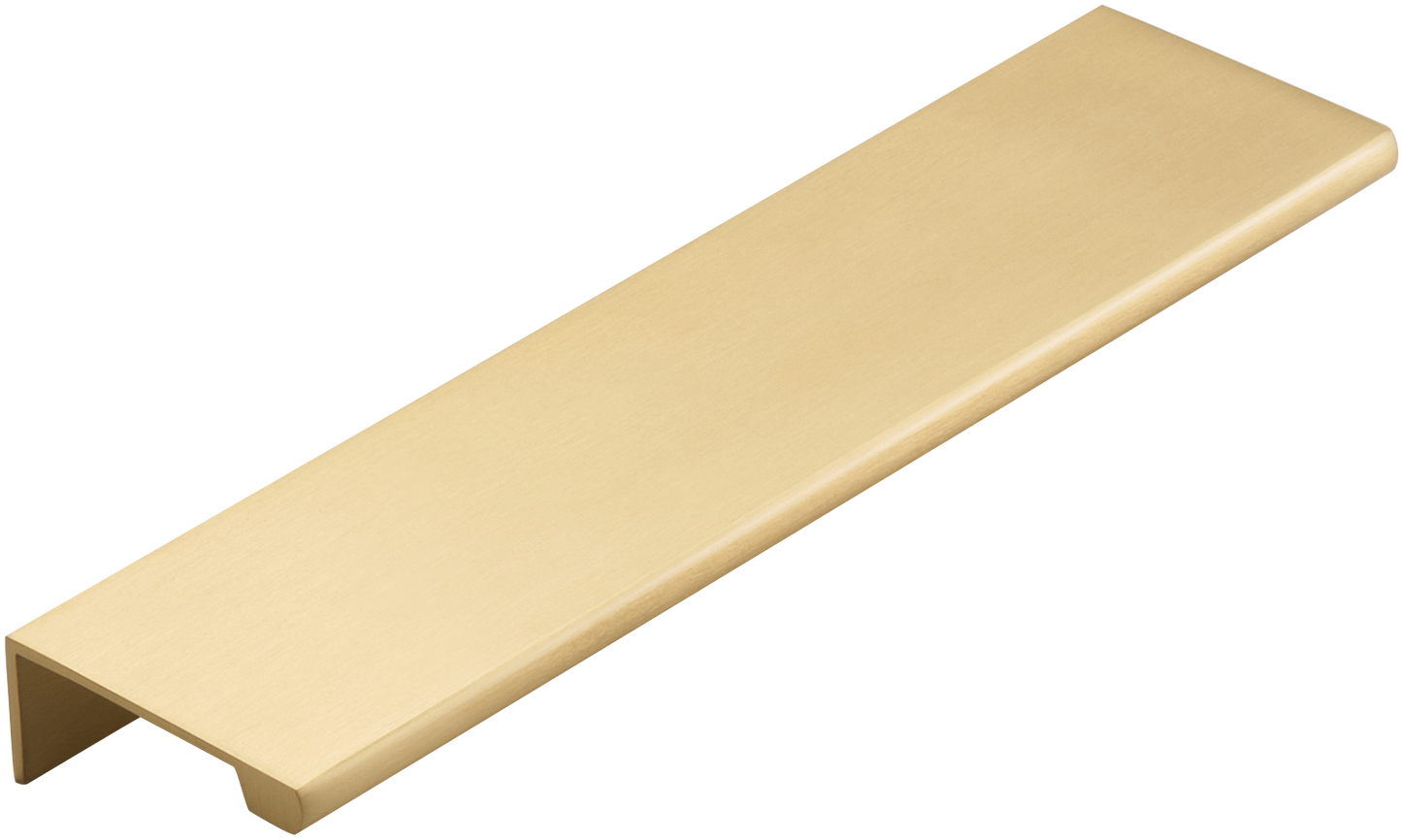 BOWERY EDGE PULL IN BRUSHED BRASS