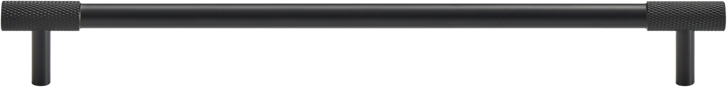 KENSWICK KNURLED CABINET PULL IN MATTE BLACK