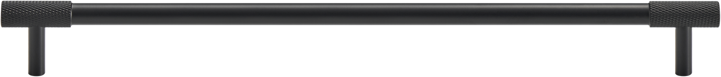 KENSWICK KNURLED CABINET PULL IN MATTE BLACK