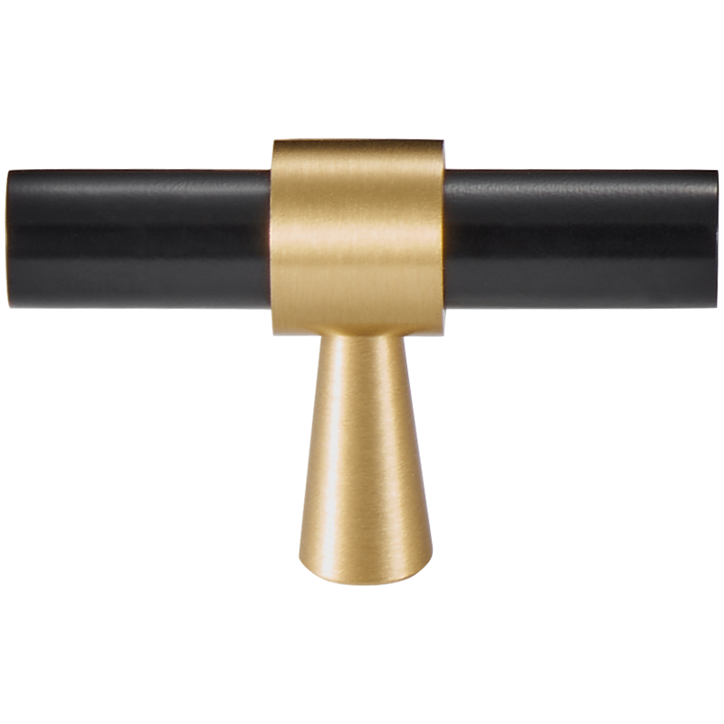 HUDSON TAPERED BASE CYLINDRICAL T-BAR KNOB