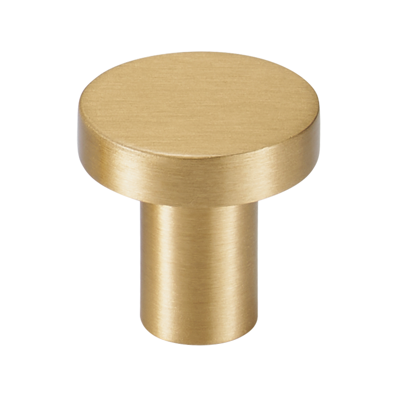 ASHBURY FLAT ROUND DISC SHAPE KNOB