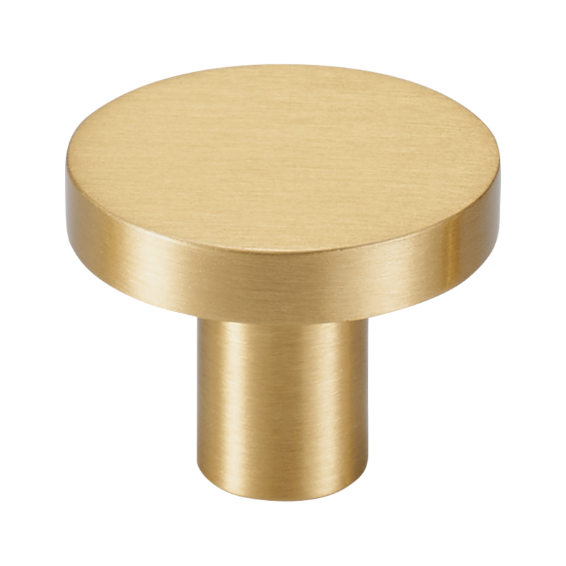 ASHBURY FLAT ROUND DISC SHAPE KNOB