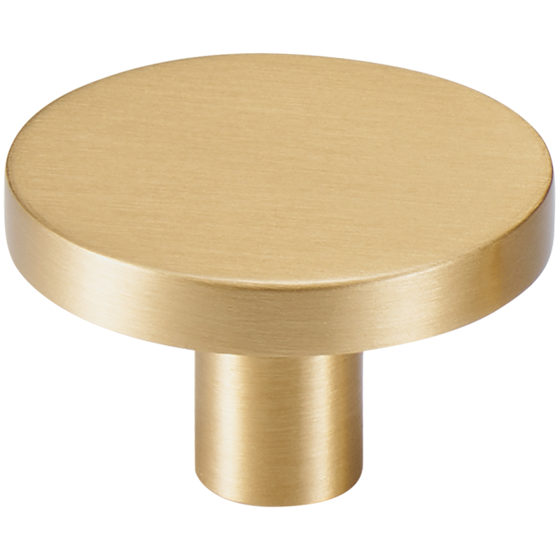 ASHBURY FLAT ROUND DISC SHAPE KNOB