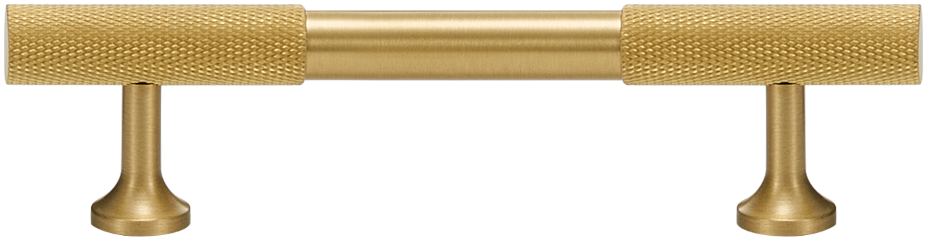 KENSWICK KNURLED BRASS CABINET PULL
