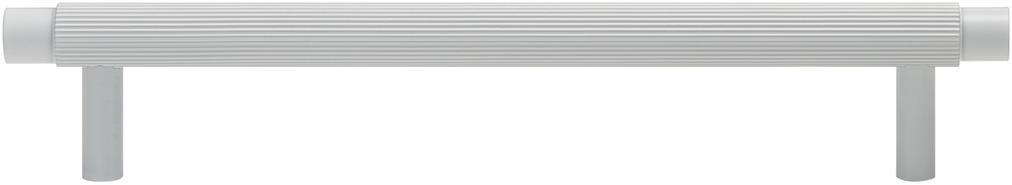 SOHO FLUTED CABINET PULL IN MATTE WHITE