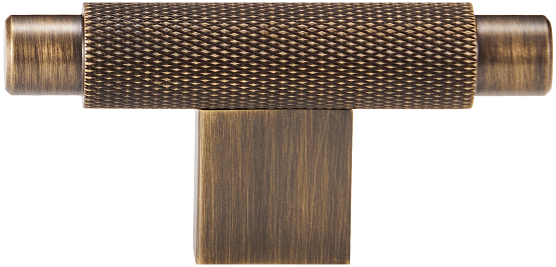CHELSEA BRASS T-BAR PULL/KNOB
