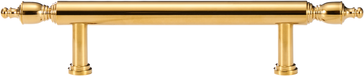 WINDSOR POLISHED BRASS CABINET PULL