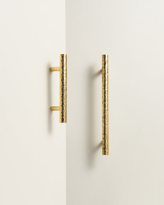 HAWTHORNE HAMMERED CYLINDRICAL BAR SHAPE CABINET PULL