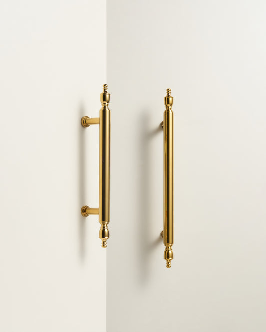 WINDSOR POLISHED BRASS CABINET PULL