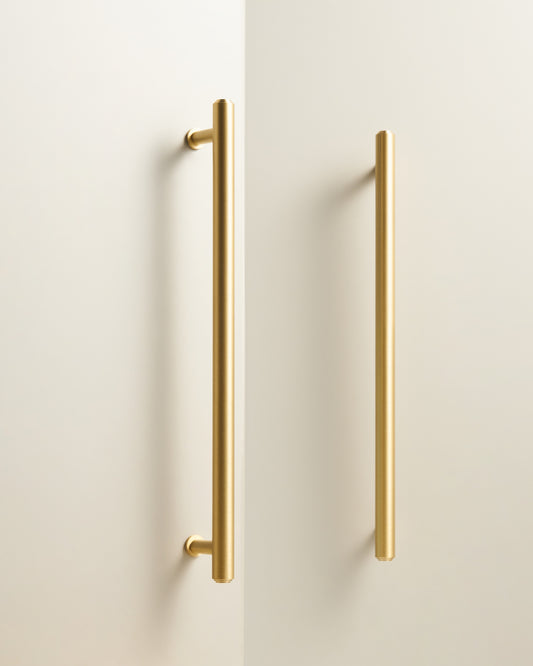 ALDERBROOK TURNED BRASS CABINET PULL
