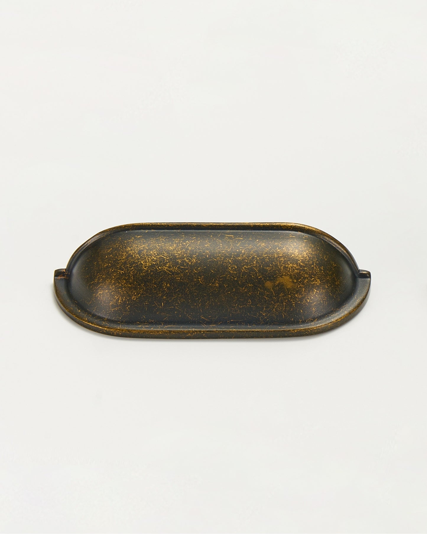 DUNHAM PATINA CUP PULL IN AGED BRASS