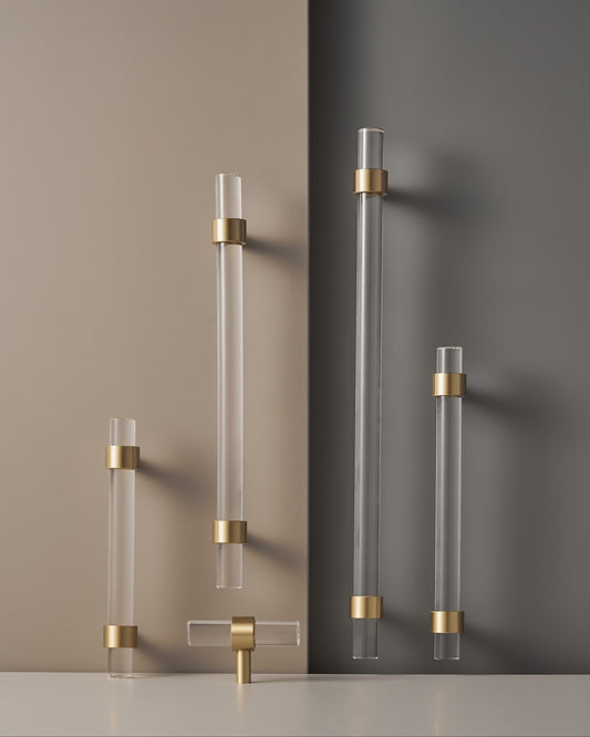 CATSKILL CLEAR ACRYLIC CABINET PULL