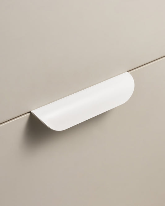 LEXINGTON MATTE WHITE CABINET/DRAWER EDGE PULL