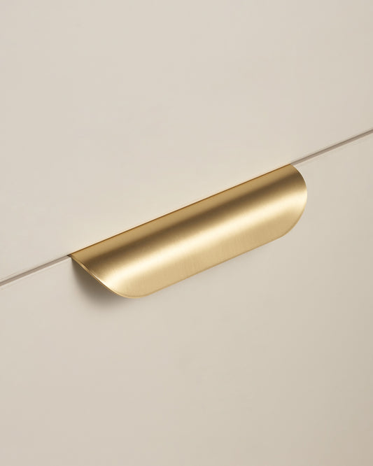 LEXINGTON BRUSHED BRASS CABINET/DRAWER EDGE PULL