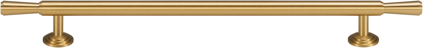 ASTORIA TAPERED CABINET PULL WITH ROSETTE ENDS