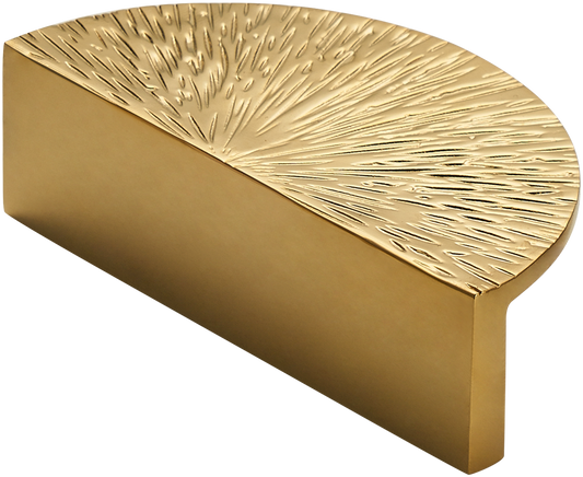 MARBELLA TEXTURED HALF-CIRCLE KNOB