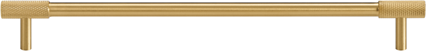 KENSWICK KNURLED CABINET PULL IN BRUSHED BRASS